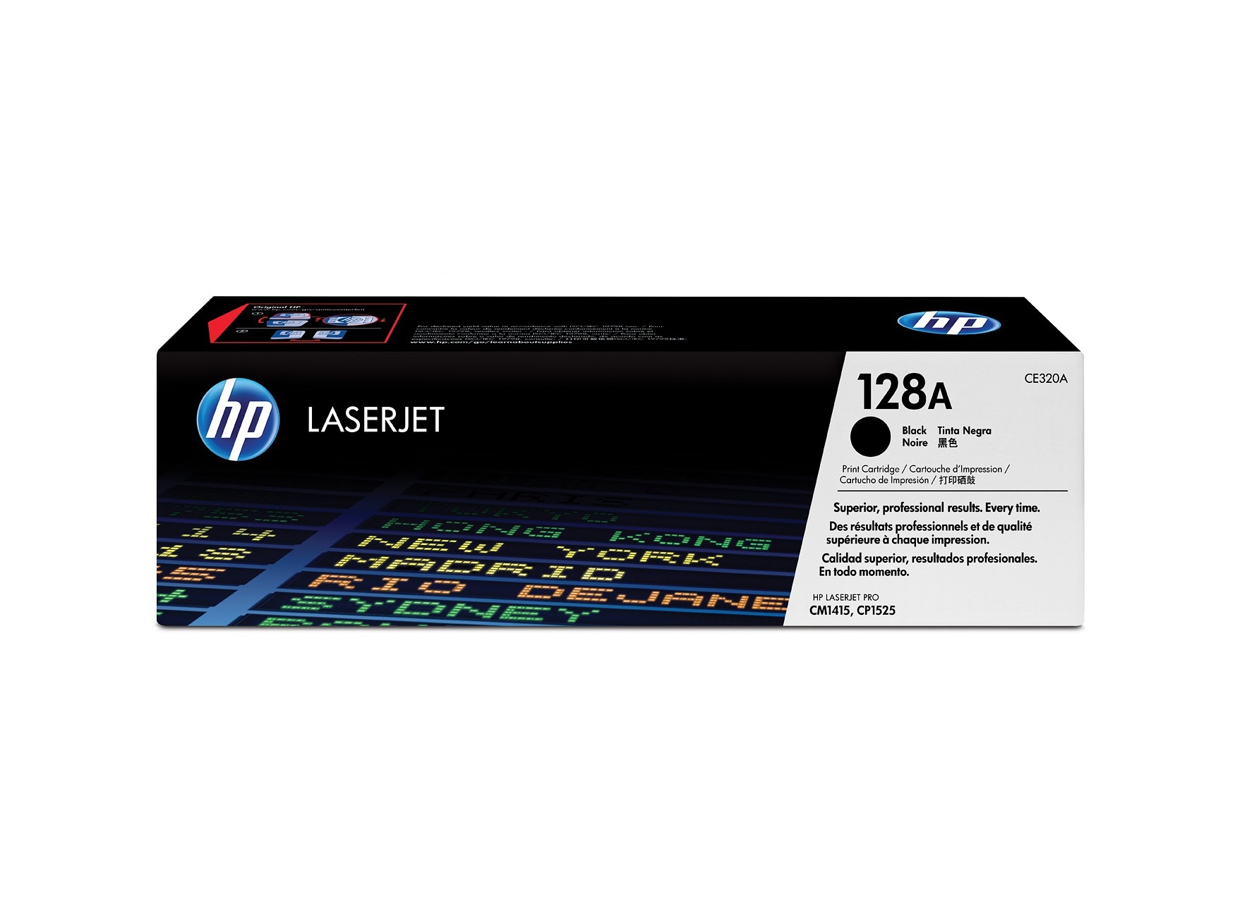 HP CE320A (128A) LaserJet Black Toner Cartridge